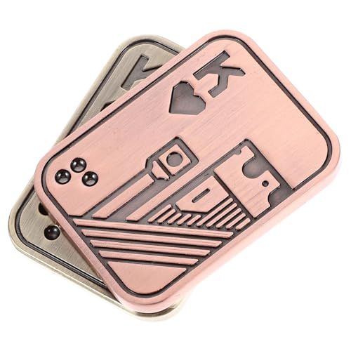 CAXUSD Push Münze Metall Poker Schreibtisch Slider Roller Magnet Kleine Metall Poker Geschenke Für Magnetische von CAXUSD