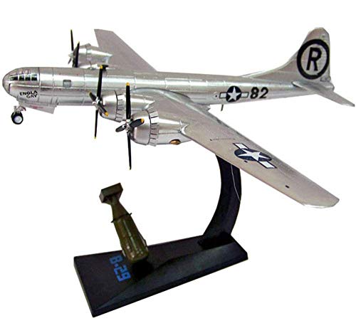 Flugzeugmodell Military Fighter Alloy Druckguss Modell, 1/72 Skala B-29 Superfortress Bomber USAF Modell, Erwachsene Spielzeug und Dekorationen, 8,3 Zoll X 11,8 Zoll von CAZARU