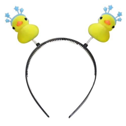 CAZSTYK Cartoon Gelbe Entenform Haarband Fotografie Haarband Halloween Karneval Party Kreative Stirnbänder für Mädchen Kinder von CAZSTYK