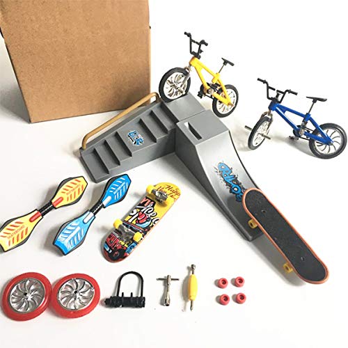 CAZSTYK Finger Scooter Stunt Finger Board Kits Finger Sport Desktop Neuheit Spielzeug Für Jungen Mädchen Kinder Spaß Geburtstagsgeschenk von CAZSTYK