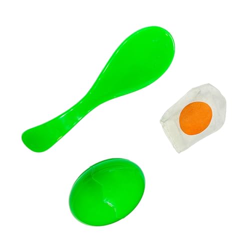 Kinder-Osterspiel-Set für motorische Fähigkeitsentwicklung, mit Eierlöffeln, Rennen, Familientreffen, Outdoor-Aktivitäten Kinder-Osterspiel-Set für motorische Fähigkeitsentwicklung, mit Eierlöffeln, Rennen, Familientreffen, Outdoor-Aktivitäten von CAZSTYK
