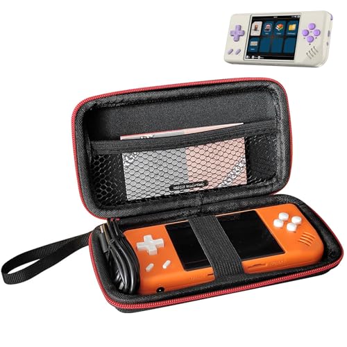 Eva-Hartschalenkoffer für RG556 Retro-Handheld-Spielkonsole, Harte Tragetasche für RG556 5,48 Zoll Android Retro Handheld Spielkonsole, Reise-Aufbewahrungstasche für Anbernic rg556-Only Case (Schwarz) von CBDYWVR