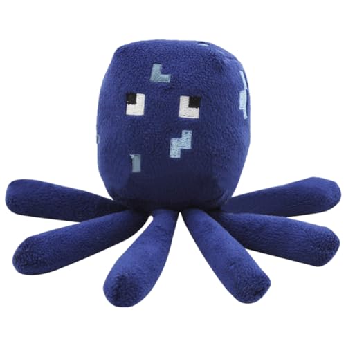 CBOSNF 15CM Mine-Craft Doll,Tintenfisch Plüsch,Mine-Craft Plüschtiere Sind Von Videospielen Inspiriert,Kinder Geburtstag Geschenk Fan Memorabilia,Tintenfisch Peripheral Derivative von CBOSNF