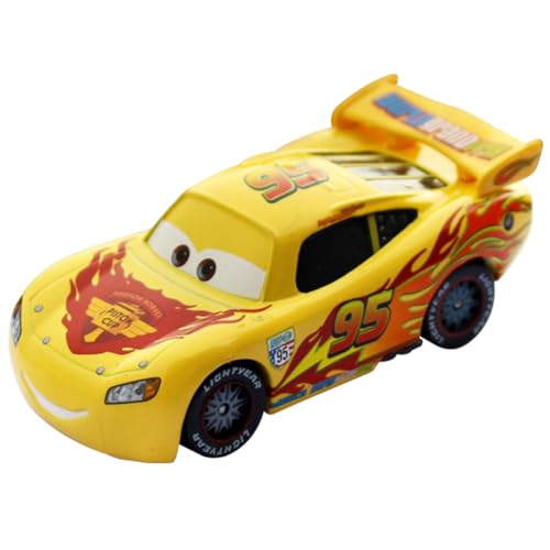 CBOSNF Car Metal-Legierung Modell Auto-Spielzeug,Cars Spielzeugauto,Racing Modell Spielzeug Geburtstagsspielzeuge Cars Autos Spielfahrzeuge als Geburtstag Geschenke für Kinder, Gelb von CBOSNF