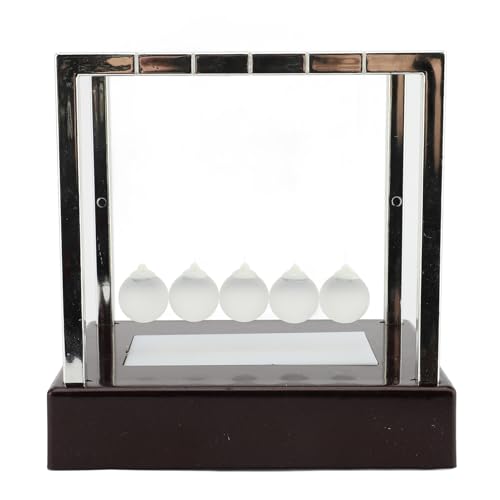 CCYLEZ Newton's Cradle Educational Physics Tool Office Desk Dekor Wissenschaftsgeschenk Einzigartige Bürodekoration CCYLEZ Newton's Cradle Educational Physics Tool Office Desk Dekor Wissenschaftsgeschenk Einzigartige Bürodekoration von CCYLEZ