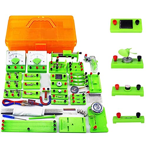 Bildungswissenschaftliches Modellschaltkreis-Lernkit – Physikalisches Experiment Einfaches Schaltkreisschlussexperiment Parallelserienschaltungslabore Basic Electricity Discovery Circuit Kit Science von CEDLSF