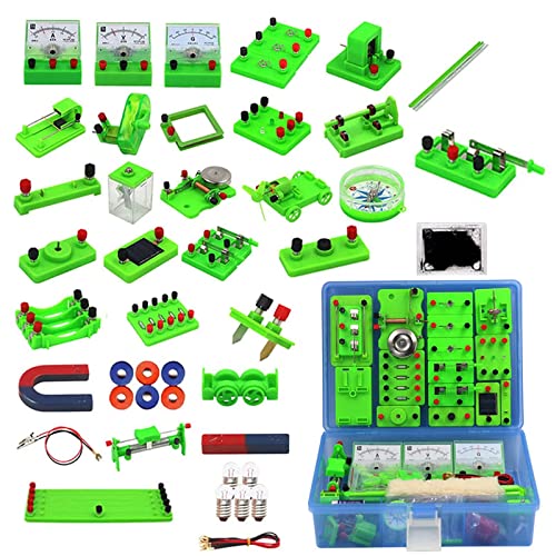 Circuit Learning Lab Starter Kit, Physik-, Elektrizitäts- und Magnetismus-Experimente, Wissenschaftslabor Basic für Schüler der Mittel- und Oberstufe von CEDLSF