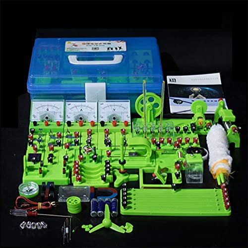 Erziehungswissenschaftliches Modell-Experimentierset zu Elektrizität und Magnetismus, Wissenschafts-Lernset, Bauschaltungen für Schüler der Klassen 3–9 von CEDLSF