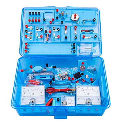 Multifunktionale Physik-Experimentierbox, Elektromagnetisches Prinzip-Experimentiergerät, Physik-Elektroschaltkreis-Lern-Starterkit von CEDLSF