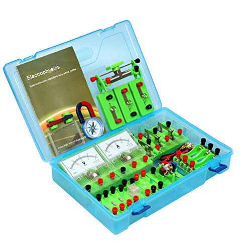 Physics Science Lab Basic Circuit Learning Starter Kit Elektrizitäts- und Magnetismus-Experiment für Elektromagnetismus Elementare Elektronik von CEDLSF