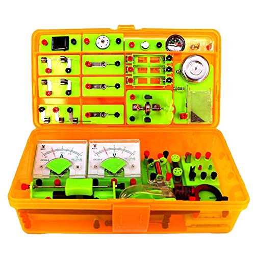 Physik-Experimentierset, Elektromagnetisches Prinzip-Experimentiergerät, Strom-Magnetismus-Schaltkreis-Konstruktionsexperiment, Wissenschafts-Lernset von CEDLSF