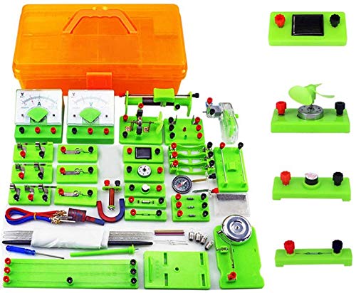 Schaltkreis-Lernkit – Physikalisches Experiment, einfaches Schaltkreisschluss-Experiment, Parallel-Serien-Schaltkreis-Labors, grundlegendes Elektrizitätsentdeckungs-Schaltkreis-Kit, wissenschaftliche von CEDLSF