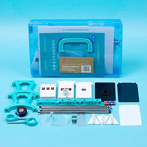 School Physics Labs Basic Optics Kit, Kit für physikalische optische Experimente – mehrere Linsen, optische Experimentierplattform für wissenschaftliche Bildung von CEDLSF