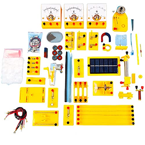 Schulphysiklabore, Elektrizität, Magnetismus, Schaltkreisaufbau, Experiment, wissenschaftliches Projekt, Lernset für Schüler der Mittel- und Oberstufe, Erforschung des Elektromagnetismus von CEDLSF