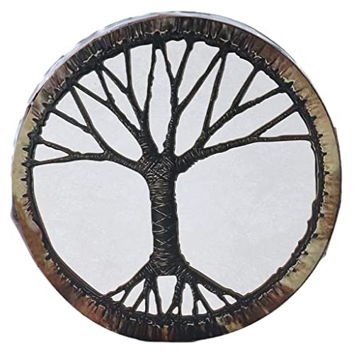 CEHJZQRPL Schamanische Trommel, Ätherische , Baum des Lebens, Schamanentrommel, handgemachte Handtrommel, Heimdekoration, Rahmentrommeln for Jungen und Mädchen, Snare Drum CEHJZQRPL Schamanische Trommel, Ätherische , Baum des Lebens, Schamanentrommel, handgemachte Handtrommel, Heimdekoration, Rahmentrommeln for Jungen und Mädchen, Snare Drum von CEHJZQRPL