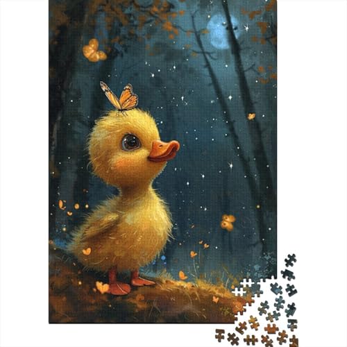 Gelbe Ente 1000 Stück Puzzles Für Erwachsene Teenager Stress Abbauen Familien-Puzzlespiel 1000-teiliges Puzzle Kinder Lernspiel Spielzeug Geschenk Puzzel 1000pcs (75x50cm) von CEJORUVAX