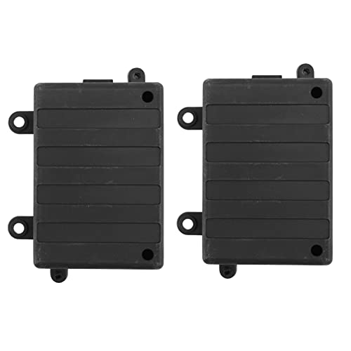 CENMEN 2 x Receiver Box RC Car Radio Box Dekoration Kunststoffwerkzeug für 1/10 RC Rock Crawler Car Axial Scx10 D90 D110 D130 CENMEN 2 x Receiver Box RC Car Radio Box Dekoration Kunststoffwerkzeug für 1/10 RC Rock Crawler Car Axial Scx10 D90 D110 D130 von CENMEN