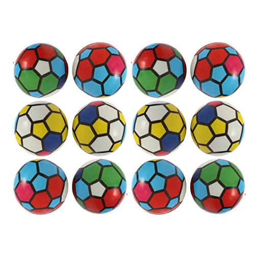 CENMEN Druckball aus Schaumstoff, weich, elastisch, Anti-Stress-Ball für Kinder, kleiner Ball, Spielzeug, Massagespielzeug für Erwachsene, 12 Stück von CENMEN