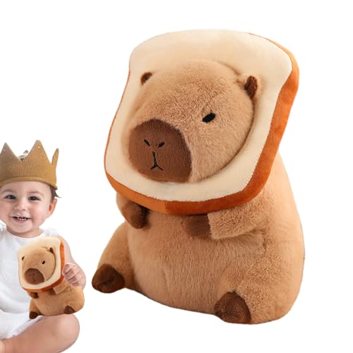 CENMOO Gefülltes Carpinch-Spielzeug Kawaii Plushies | Abnehmbarer Kopfbezug, entzückendes Capibara-Plüschspielzeug für Erwachsene, Jungen und Mädchen, weiche Tiere von CENMOO