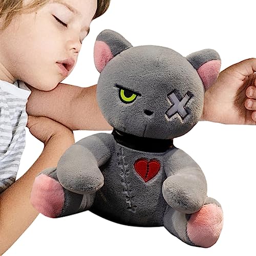 CENMOO Plüschtier Halloween-Kaninchen, Kissen für Tiere Goth Gruselig Verrückt - Goth Halloween Schreckliche Plüschpuppe, Osterhasenkissen, Geburtstagsgeschenk zu Weihnachten CENMOO Plüschtier Halloween-Kaninchen, Kissen für Tiere Goth Gruselig Verrückt - Goth Halloween Schreckliche Plüschpuppe, Osterhasenkissen, Geburtstagsgeschenk zu Weihnachten von CENMOO