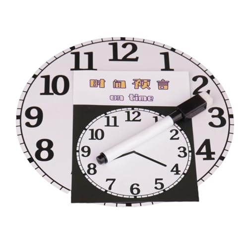 CENMOO Writable Magician Clock | Kreative Schreibuhren Zauberer Zeitvorhersage Trick | Casual Tricks Zubehör für Straße, Versammlung, Festivals, Bühne von CENMOO