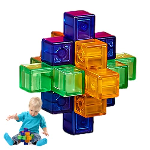 Luban Lock Puzzle für Erwachsene, Entsperren, ineinandergreifendes Puzzle, Intelligenztestspielzeug, Logikpuzzle, pädagogisches Spielzeug, Geschenke Cenmoo von CENMOO