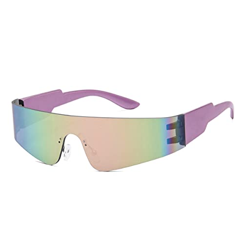 CENPEK 1 PCS Futuristische Sonnenbrille für Cosplay Slim Cyclops Adult Party von CENPEK