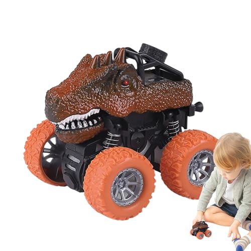 CENRF Reibungs-Dino-Autos | Pädagogische Dino-Trägheitsautos,Tierautospielzeug für Kinder Jungen und Mädchen im Alter von 3–8 Jahren, Reibungsspielzeug, Dinosaurierspielzeug, Geschenke von CENRF