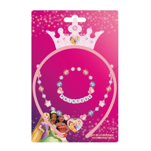 CERDÁ LIFE'S LITTLE MOMENTS Cerda Modeschmuck, 3-teilig, Princess, 12,5 x 19,0 x 0,1 cm, Bunt von CERDÁ LIFE'S LITTLE MOMENTS