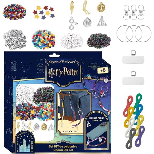 DIY Bag Clip Harry Potter Beauty-Set | Hogwarts Perlen und Charms Kit mit über 250 Teilen | Magische kreative Aktivität für Jungen und Mädchen DIY Bag Clip Harry Potter Beauty-Set | Hogwarts Perlen und Charms Kit mit über 250 Teilen | Magische kreative Aktivität für Jungen und Mädchen von CERDÁ LIFE'S LITTLE MOMENTS