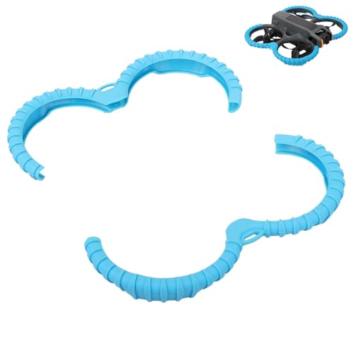 CERFFOOL Propeller Guard Protector for DJI Avata 2 Protective Cover Ring Anti-Knock Anti-Bump Anti-Scratch Bumper Paddle Blade Protector Cage Drone Accessories (Blue) von CERFFOOL