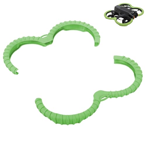 CERFFOOL Propeller Guard Protector for DJI Avata 2 Protective Cover Ring Anti-Knock Anti-Bump Anti-Scratch Bumper Paddle Blade Protector Cage Drone Accessories (Green) von CERFFOOL