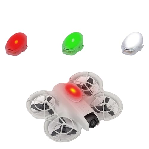 CERFFOOL Wiederaufladbare Nacht Navigation Warnung Licht für DJI NEO Mini 4 Pro 4 3 Pro 3 Mavic 3 Pro 3 Classic Air 3 FPV Avata 2 etc USB Laden hohe Helligkeit Multicolor Drohnen Zubeh von CERFFOOL