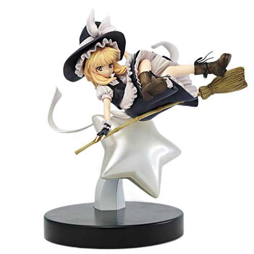 CEYONE Anime Figur Touhou Project -Kirisame Marisa- 1/8 süße Zeichentrickfigur Modellsammlung Staue Toys Puppe Dekor 23cm/9inch von CEYONE