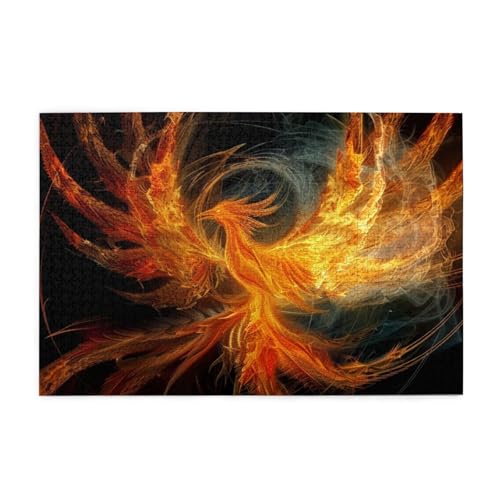 Fire Bird Puzzles für Erwachsene/Kinder, 1000 Teile Puzzle für Familie Weihnachten Geburtstag, Geschenk für Männer Frauen von CFAN