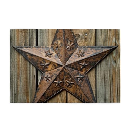 Vintage Western Texas Star on Rustic Panel Puzzles for Adults/Kids, 1000 Pieces Jigsaw Puzzle for Family Christmas Birthday, Gift for Men Women von CFAN