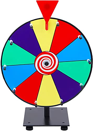 CFDZCP 11,8 Zoll Bingo-Spiel, Glücksrad, Lotterie-Drehteller, Requisitenrad, Glücksradspiel, Eventlotterie, Wiederbeschreibbar, Lotterie-Drehteller von CFDZCP