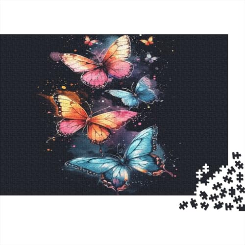 Schmetterling Puzzle 1000 Teile Für Erwachsene Und Kinder Ab 14 Jahren Für Stressabbauer Puzzel 1000pcs (75x50cm) von CFKLXMVYQ