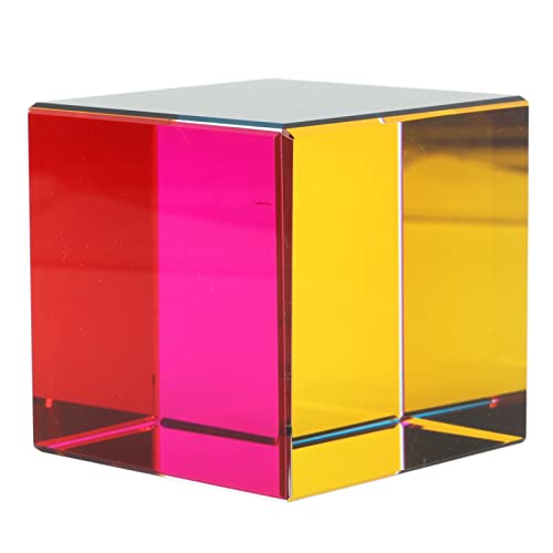 Acrylglas CMY Mixing Color Cube, 2 Zoll Farbenfroh (50MM) von CFTGIW