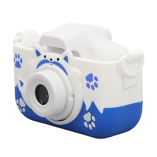 CFTGIW Kinderkamera HD 40 MP Foto 1080P Video 2 Zoll IPS-Bildschirm Augenschutz Digitalkamera Geburtstagsgeschenk USB-Aufladung (Blue) von CFTGIW