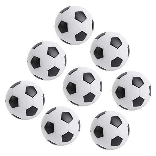 CFTGIW Mini Table Football 8pcs Mini Tisch Fußballbälle 32mm Fußball Tischspiel Maschine Accessoire High Environmental Saccessorymini Tisch Fußball -Ballstable Fußballbälle von CFTGIW