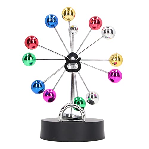 CFTGIW Perpetual Motion Machine USB -Batterie Dual -Verwendung -Ferrris -Rad -Balance Spielzeug Tischplatte Dekorative Ornamente Stabiler Schwing von CFTGIW