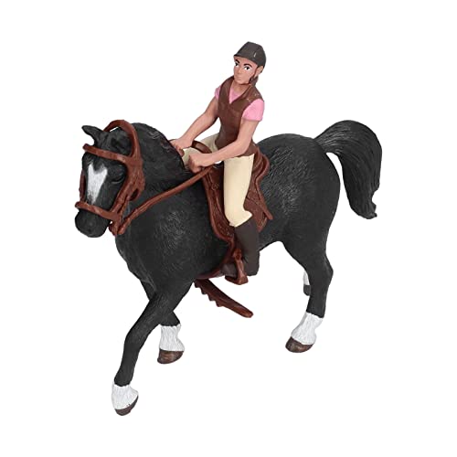 CFTGIW Rodeo Figur Kind Simuliert Bauernhof Modell Spielzeug Geburtstagsgeschenk Ornament Die Reiterfigur Ist Nicht Unterhaltsam, Sondern Auch lehrreich. Kann Rodeo von CFTGIW