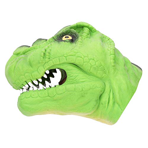 High Simulation Cartoon Dinosaurierhandpuppenpuppenhandschuhe mit Spielzeug Grün für Wesentliche Koordination Emotional Als Handpuppenpuppenpuppedanimal Handpuppe Tier Hand von CFTGIW