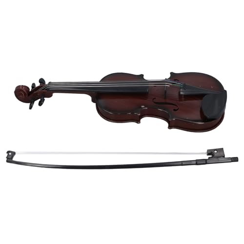 Violin Spielzeuginstrument, die Bildungssimulation Miniatur Violin für Anfänger Violine für Einen Spitzenstock für Rotation Geigen Spielzeuginstrumentkids Violine Aussehen von CFTGIW