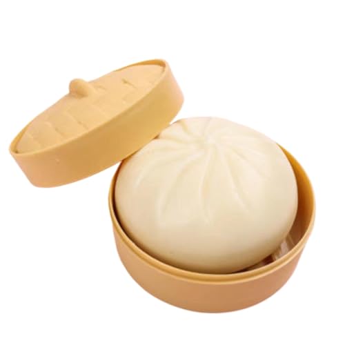 Bao Bun Squeeze Spielzeug,Bao Bun Stressball Spielzeug, Soft Pinch Sensory Spielzeug Pretend Food,Knödel Stressbälle Sensorisches Spielzeug Brötchen Stressbälle Für Erwachsene Und Kinder von CGACCSD