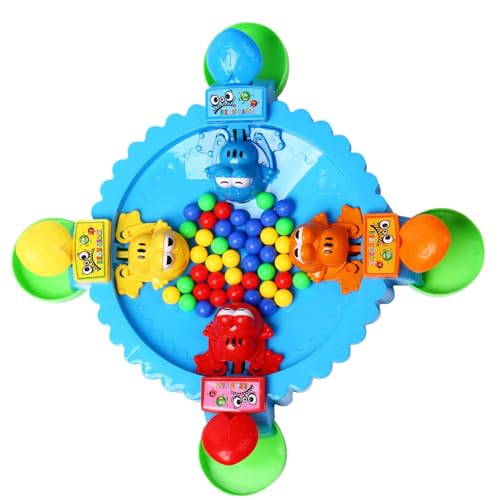 CGACCSD Pädagogische Brettspiele,Froschfressperlen-Spiel,Lernspiel „Frosch fressende Perlen“ - Süßes Kinderspielzeug, tragbares Lernspielzeug für Zuhause, Kindergartenversammlungen von CGACCSD