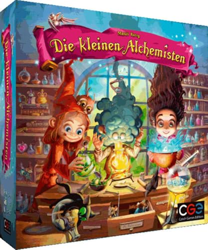 CGE Czech Games Edition Die kleinen Alchemisten - Familienfreundliches Brettspiel mit Puzzle-Elementen - Deduktionsspiel mit kostenloser Begleit-App für den perfekten Einstieg - Deutsch - 2-4 Spieler CGE Czech Games Edition Die kleinen Alchemisten - Familienfreundliches Brettspiel mit Puzzle-Elementen - Deduktionsspiel mit kostenloser Begleit-App für den perfekten Einstieg - Deutsch - 2-4 Spieler von Czech Games Edition