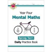 KS2 Mental Maths Year 4 Daily Practice Book: Spring Term von CGP Books