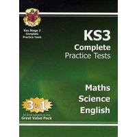 KS3 Complete Practice Tests - Maths, Science & English von Coordination Group Publishers